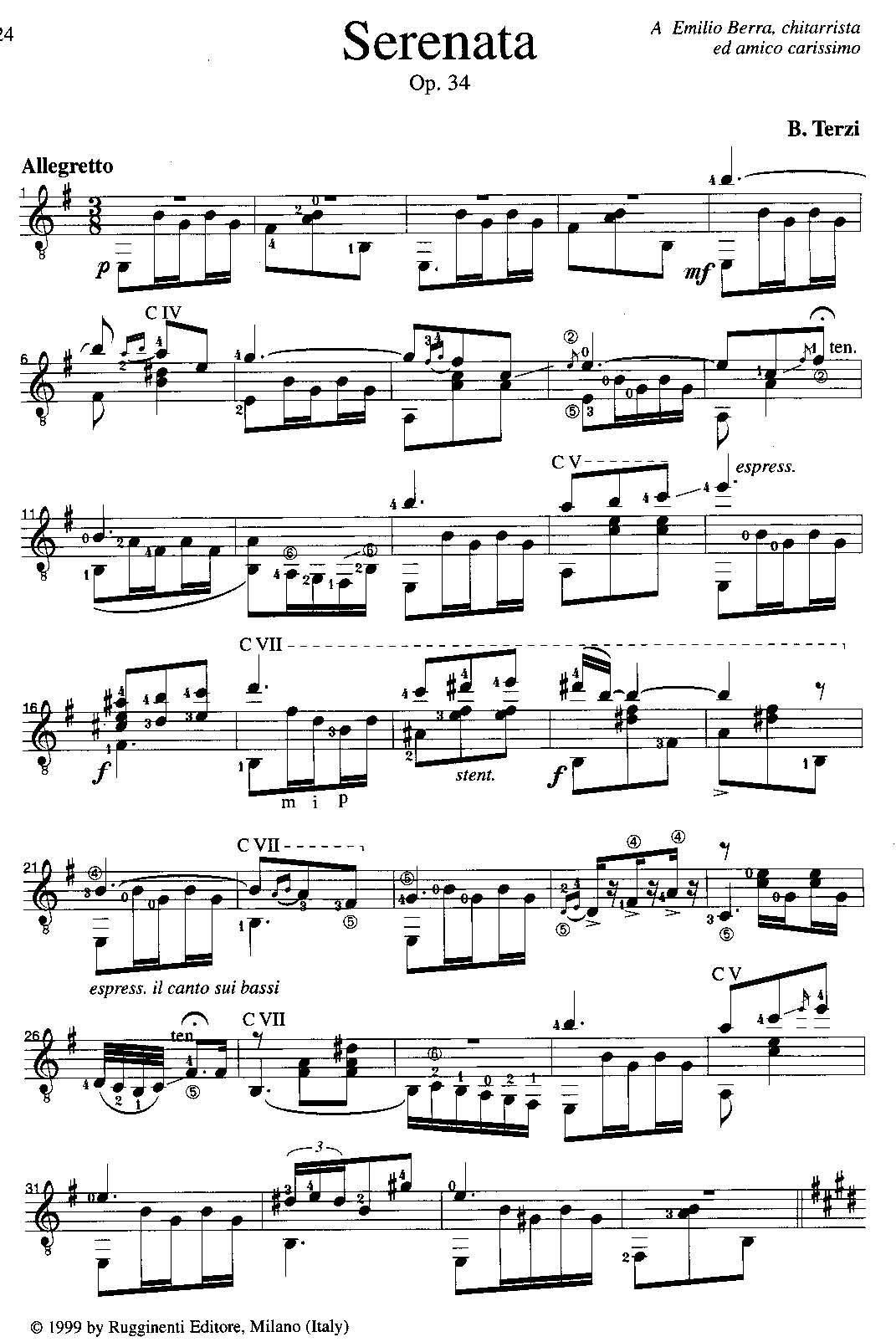 魅力古典吉他 小夜曲