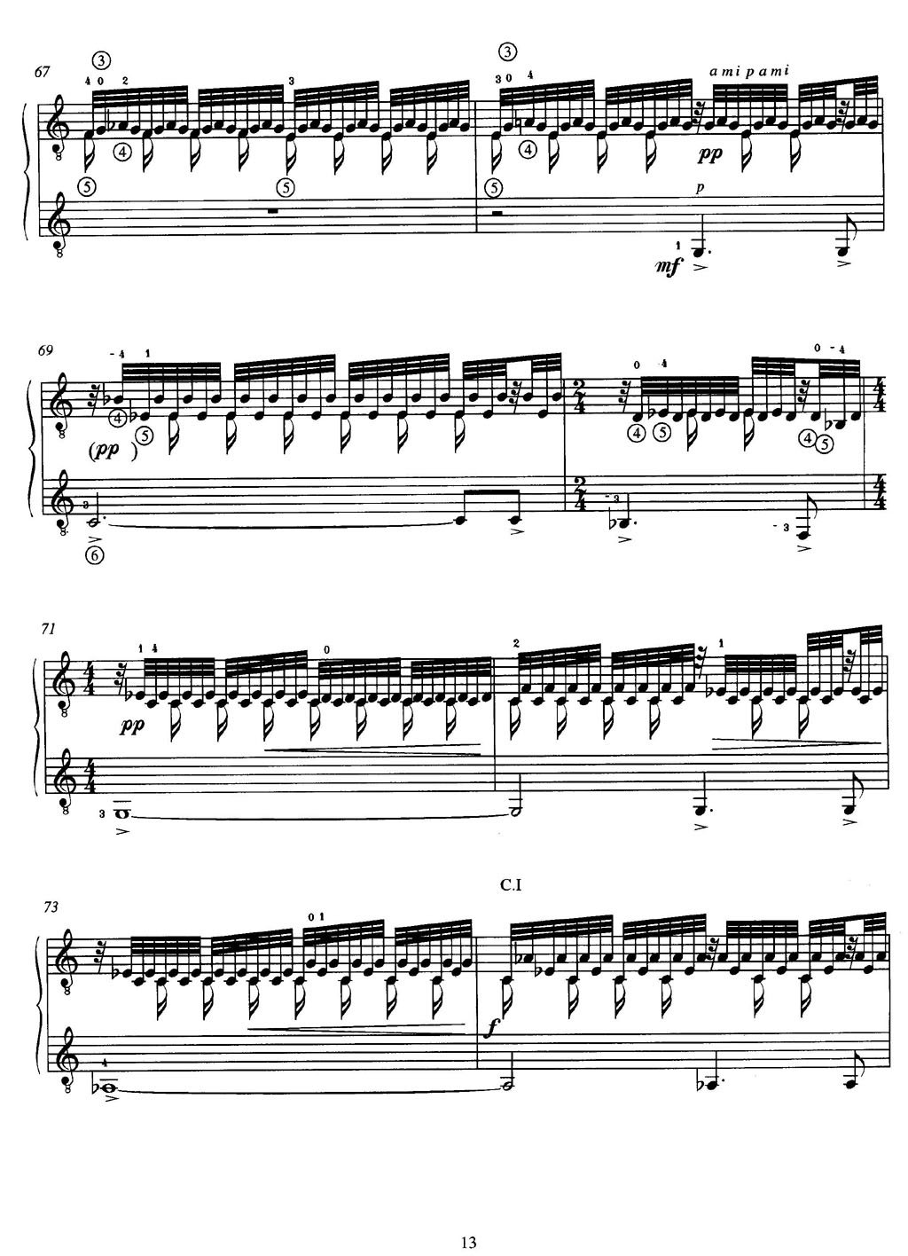 鼓垫24教程曲谱